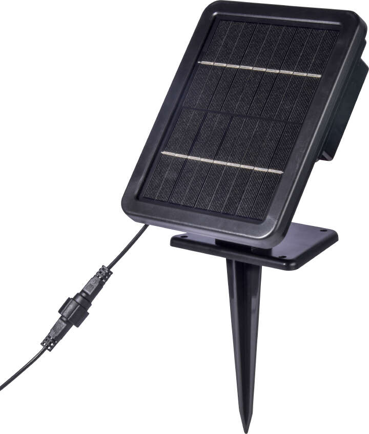 dobar Gartenbrunnen Hera mit LEDs und Solarpanel